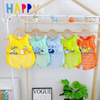 🌺 🌺 Combo 2 Bộ Quần Áo Ba Lỗ Vải Thun Hiệu Minky Mom Cho Trai, Bé Gái Mẫu Ngẫu Nhiên Các Bé 0-7 Tuổi