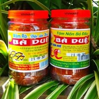 ✅ COMBO 2 ĐẶC SẢN HẢO HẠNG HUẾ - TÔM NÕN BỎ ĐẦU BÀ DUỆ 400g VÀ MẮM RÒ BÀ DUỆ 400g