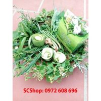 [ Combo 2 hộp ] Hộp 15 gói - Lá xông giải cảm thảo dược - xông cảm lạnh