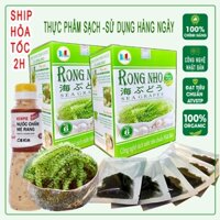 [ Combo 2 Hộp ] Rong nho tách nước mỗi Hộp 120.Gram + Tặng 1 Chai Nước Chấm Mè Rang 180ml