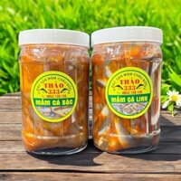 [ Combo 2 hũ ] 1kg Mắm Cá Linh + 1kg Mắm Cá Sặc - Dùng để nấu lẩu mắm , mắm kho , chưng thịt hột vịt Food Ăn Vặt