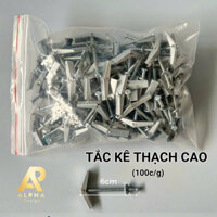 ( Combo 20con là 25k )Tắc Kê Thạch Cao, Tắc Kê Sắt Nở Cánh Bật Lò Xo - Kích Thước Dài 6CM - Chất Liệu Bằng Thép