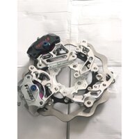 [ COMBO 3 MÓN CHO XE MÂM 4 lỗ ]_ Full combo heo Fando 2pis bố hồng, đĩa KTM kèm pát CNC_ MS1