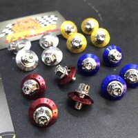 ( Combo 4 con bắt cate + long đền màu ) ốc salaya 6li10 inox 304 bắt cate wave/dream các dòng xe côn