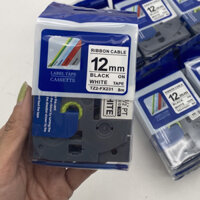 [ Combo] 5 cuộn băng nhãn 12mm dùng cho máy in Brother P-Touch