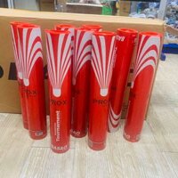 [ COMBO 5 ] Hộp Cầu Lông Ba Sao PRO X Đỏ/Trắng (New 2021) – Chơi Trong Nhà