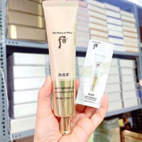 [ Combo 50gói x 1ml] Kem Chống Nắng Whoo Vàng Xóa Nhăn GONGJINHYANG ANTI - WRINKLE UV PROTECTIVE SUN CREAM