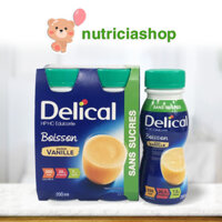( Combo 6 lốc ) Sữa Delical Sản phẩm cho người ung thư vị vani