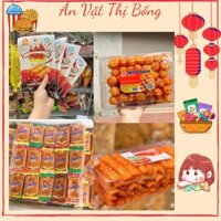 ( Combo 72 Gói ) Gồm 1 Hộp Bánh Pò Quẩy, 1 Pò quẩy Hồ Lô, 60 Gói Sườn Dê Hằng Đại , 10 Gói Nem Nương Phên Bà Tuyết
