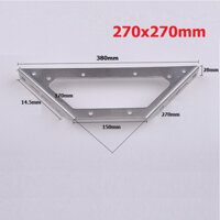 [ combo 8 CÁI ] EKE INOX 90 ĐỘ GẮN KỆ ĐA NĂNG 270mm