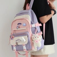 [ COMBO BALO POLY MONDAY CHỐNG THẤM + MÓC KHOÁ MINI, CỘT TÓC, PIN CÀI,... ]