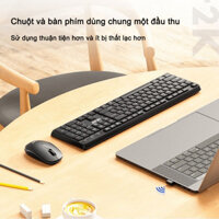 🔝 Combo Bàn Phím Chuột Không Dây Acer LK41 - Giảm ồn, có phím số, bền bỉ làm văn phòng công ty