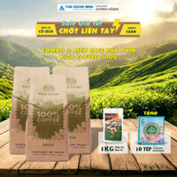 🎁 COMBO Gói 500gr Cà Phê Pha Phin Nguyên Chất KITA FARM - Green Farm Tam Hoàng Minh