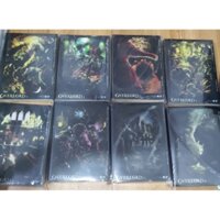 [ COMBO IN ĐẦU SEAL ] LIGHT NOVEL OVERLORD 1-8 FULL CARD