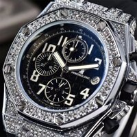 [ Combo mua 1 tặng 1] Đồng Hồ Nam Đính Đá Có Chống Nước Thời Trang Thanh Lịch Sang Trọng(Bảo Hành 6th) mẫu nam đẹp