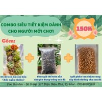 🌿 COMBO SEN ĐÁ DÀNH CHO NGƯỜI MỚI CHƠI, CÓ ĐẦY ĐỦ 10 CÂY SEN ĐÁ, GIÁ THỂ & PHÂN