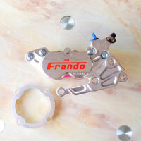 ( Combo Wave110/RSX/FuLed ) Heo 4Pis Frando + Pát CNC size đĩa 220mm ( Tặng Kèm 2 Ốc Salaya 10 Li 25 và Thớt Lòng 6 Li )