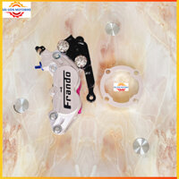 [ Combo Wave110/RSX/FuLed ] Heo 4Pis Frando + Pát CNC size đĩa 220mm ( Tặng Kèm 2 Ốc Salaya 10 Li 25 và Thớt Lòng 6 Li )