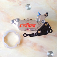 ( Combo Wave110/RSX/FuLed ) Heo 4Pis Frando + Pát CNC size đĩa 220mm ( Tặng Kèm 2 Ốc Salaya 10 Li 25 và Thớt Lòng 6 Li )