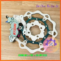 [ Combo WINNER ] Heo Dầu 4Pis + Pad CNC + Đĩa Thắng KTM Size 260mm
