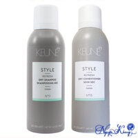 [ CS ] Dầu Gội xả Khô cao cấp KEUNE Dry Style 200mlx2 - new 2023