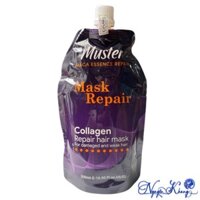 [ CS ] Dầu hấp ủ tóc siêu mềm mượt tóc túi Muster Collagen Repair Mask 500ml
