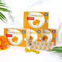 [ CUMARGOLD NEW] - Viên Uống Tinh Nghệ Nano Curcumin Giảm Đau Dạ Dày, Chống Oxy Hoá - Hộp 30 Viên