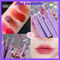 [𝐍𝐨̣̂𝐢 Đ𝐢̣𝐚 𝐓𝐫𝐮𝐧𝐠] Son Kem Lì Hold Live Maddie Bear Mềm Mịn Lâu Trôi 10 Màu HL460 Tím Nội Địa Trung