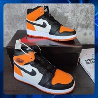 [ 𝐒𝐀𝐋𝐄 ĐẬ𝐌 ] ✅ 🌺]Giày Air Jordan 1 High Cam Đen Nam Nữ full bill box 36-43 HOT HIT 2023