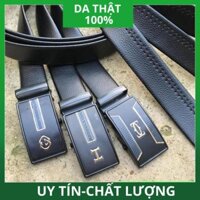 [ DA CAO CẤP ] Thắt Lưng Da Nam Khóa Con Lăn Cao Cấp Dây Nịt Nam Các Thương Hiệu Nỗi Tiếng