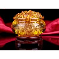 [ Đã Khai Quang] Bát Tụ Bảo Tài lộc nhiều kích thước trưng ban thờ thần tài, gia tiên