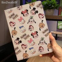 ♈ [Đa Năng]vỏ bảo vệ ipad 2020 10.2 Máy tính bảng Apple Air3 thế hệ thứ 8 mini5 chống rơi Disney 9.7 inch ip2