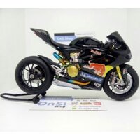 [ ĐÃ SƠN RÁP ] DUCATI 1199 899 959 1299 PANIGALE S RED BULL 1/12 MÔ HÌNH XE MOTO KIT TAMIYA