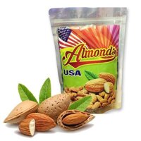 [ ĐÃ TÁCH VỎ HOÀN TOÀN ] Hạt Hạnh Nhân Mỹ ALMONDS rang tự nhiên 500gr Date mới Hạn sử dụng 12 tháng