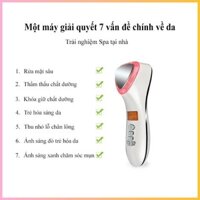 ( Đã xuống Hàng ) Máy Điện Di Tinh Chất Nóng Lạnh massage ion ánh sáng sinh học trẻ hóa da D002 - Đến Cho Bạn