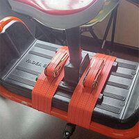 ▲ đai ngồi ghế cho bé ▲ ​phụ kiện xe đẩy em bé Xe điện ghế trẻ em cố định dây đeo pin an toàn phía trước cố định ghế trẻ em