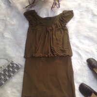 💢💢💢 ĐẦM THUN NHÚNG  TRADEMARK:NICOLE MILLER NEW YORK ( made in Japan )  SIZE : M /L...................,,.............