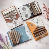 ☫ Đàn Kalimba Giá Rẻ RABI Gỗ Nguyên Khối