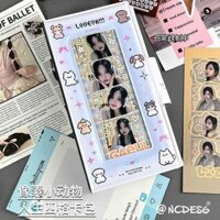 🔥 Dành Cho Photocards 🔥 có hàng sẵn Star Photo Booth Frames Ins Photo Card Binder Book Sách Album Ảnh Thần Tượng photo tài liệu 2025 2x6 Inch Album Ảnh Hộp Đựng Thẻ Sưu Tập ❂Pixel Động Vật Nhỏ Cuộc Sống Bốn Lưới Thẻ Sách Lưu Trữ PVC Túi Đựng Thẻ Album Ả