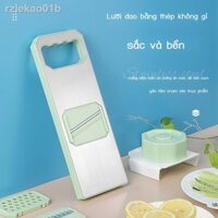 ✾ ◑Dao cắt rau củ đa năng gọt vỏ khoai tây cắt nhỏ hiện vật cắt dày dây bếp gia dụng máy xay sinh tố vắt tay nạo vắt tay