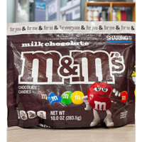 [ Date 08/25 ] Socola sữa M&M - Milk Chocolate Mỹ 283.5g
