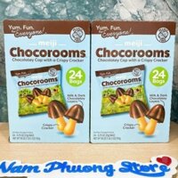 [ Date 09/25 ] Bánh nấm socola sữa Meiji Chocorooms 510g