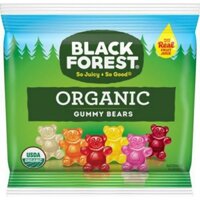 [ Date 10/25 ] Gói Kẹo Dẻo Organic Gummy Bear BLACK FOREST 23g x 10 gói