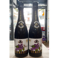 [ Date 11/26 ]  Combo 2 chai nước ép nho nguyên chất có gas PATRITTI 750ml