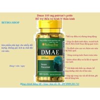 [ Date 12/25] Viên bổ não D.mae 100mg neuro precursor Puritan's Pride 100 viên