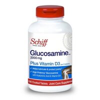 ( Date 2024) Schiff Glucosamine hcl 2000mg Plus Vitamin D3