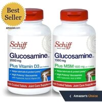 [ Date 2025]  Schiff Glucosamine 1500mg Plus MSM 1500mg 150 viên