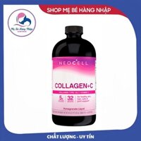 ( DATE 2026) Nước Collagen Lựu NeoCell Collagen + C Pomegranate Liquid của Mỹ 4000mg 473ml ( MẪU MỚI CHAI NHỰA)