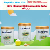 [ DATE 2026 ] Sữa Kendamil Organic Số 1, 2, 3 Anh Quốc 800g nhập khẩu Chính Hãng sữa bột công thức