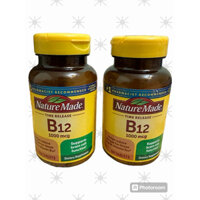 [ Date 2026 ]Viên Bổ Sung Vitamin B12 Nature Made 1000mcg - 160viên( Hàng nội địa Mỹ )